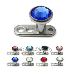 Top Quality G23 Titanium Dermal Anchor Tops Skin Piercing